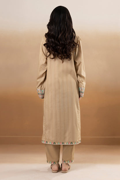 Embroidered Kurta Trouser - 2675