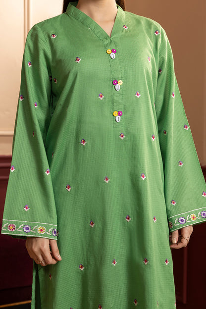 Embroidered Kurta Trouser - 2678