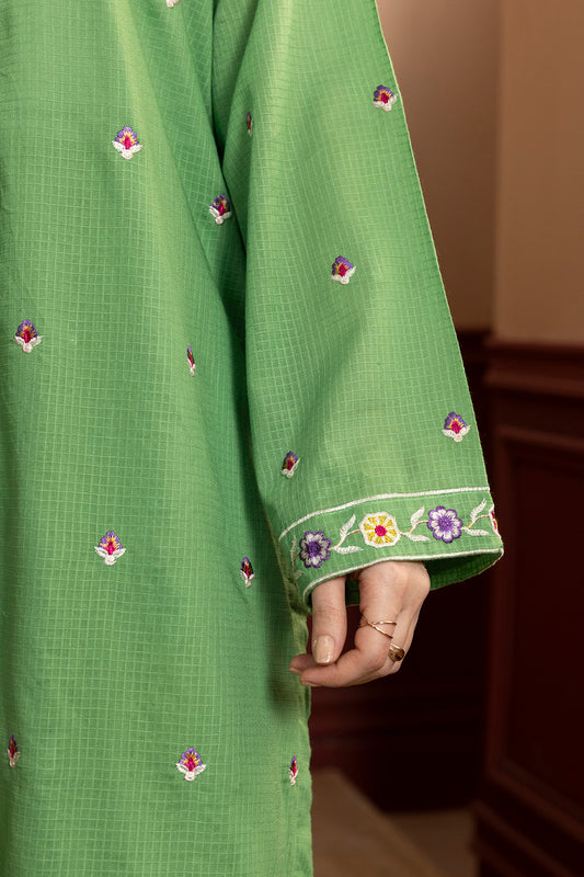 Embroidered Kurta Trouser - 2678