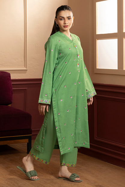 Embroidered Kurta Trouser - 2678