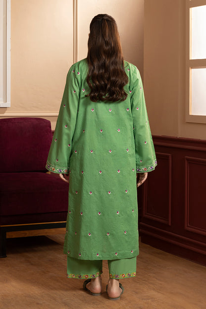 Embroidered Kurta Trouser - 2678