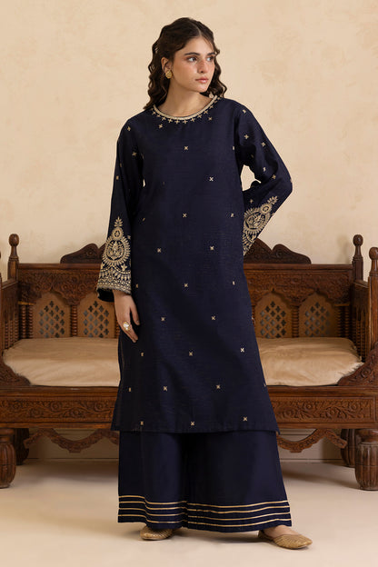 Embroidered Kurta Trouser - 2683