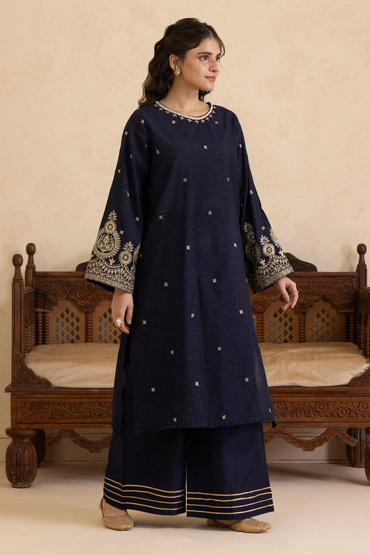 Embroidered Kurta Trouser - 2683