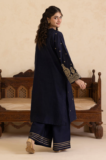 Embroidered Kurta Trouser - 2683