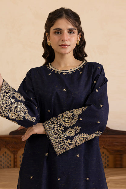 Embroidered Kurta Trouser - 2683