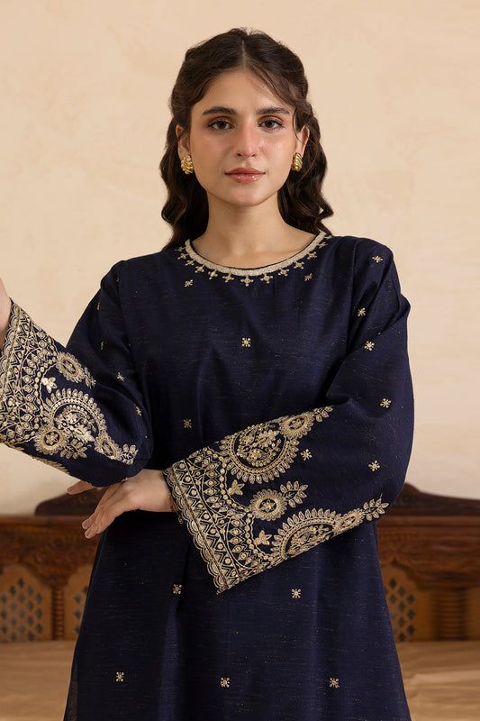 Embroidered Kurta Trouser - 2683