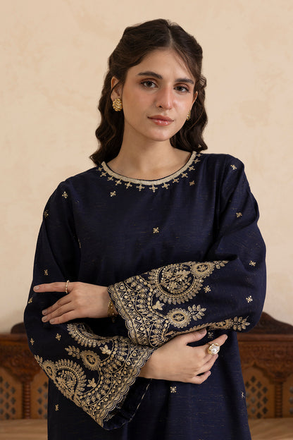 Embroidered Kurta Trouser - 2683