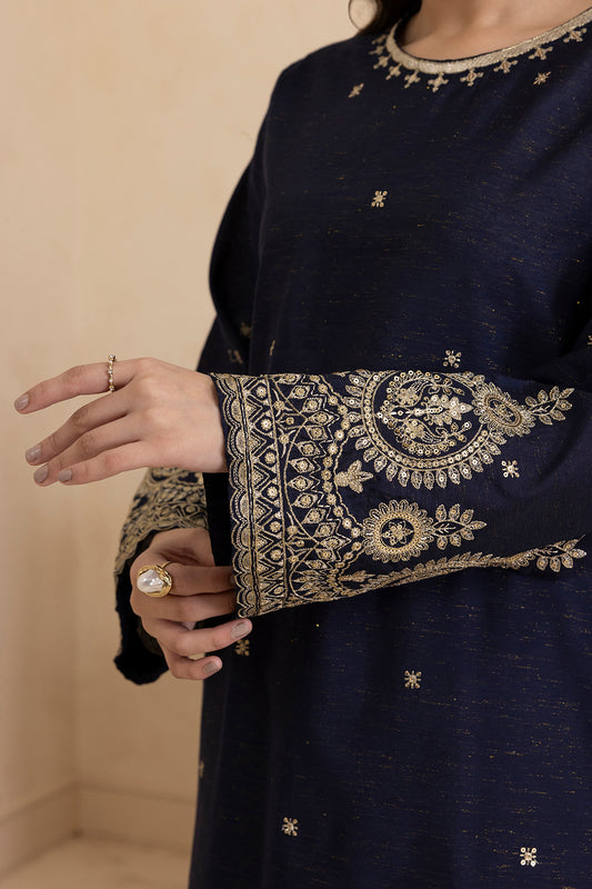 Embroidered Kurta Trouser - 2683