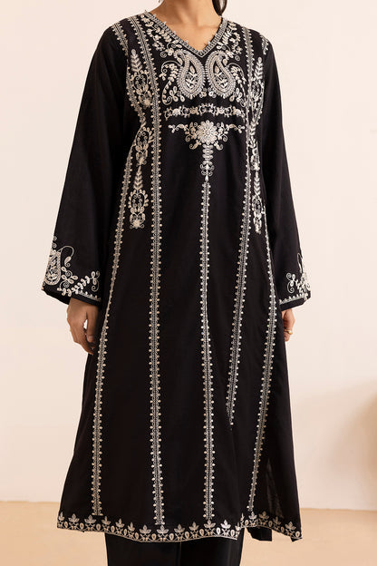 Embroidered Kurta Trouser - 2825