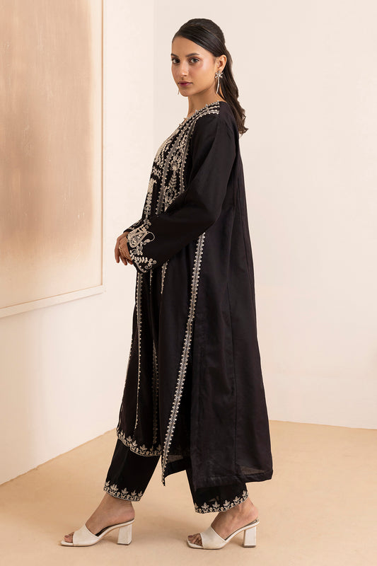 Embroidered Kurta Trouser - 2825