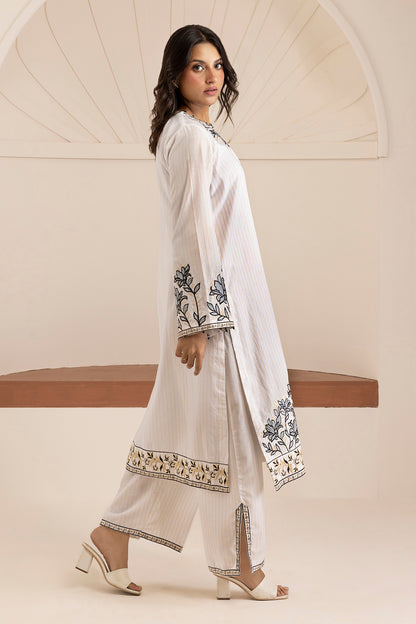 Embroidered Kurta Trouser - 2826