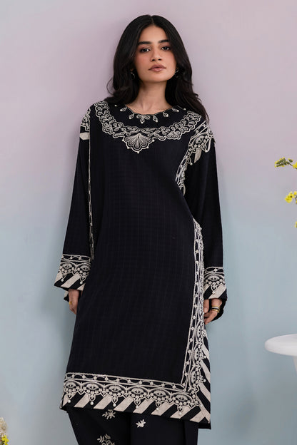 Embroidered Kurta Trouser - 2827
