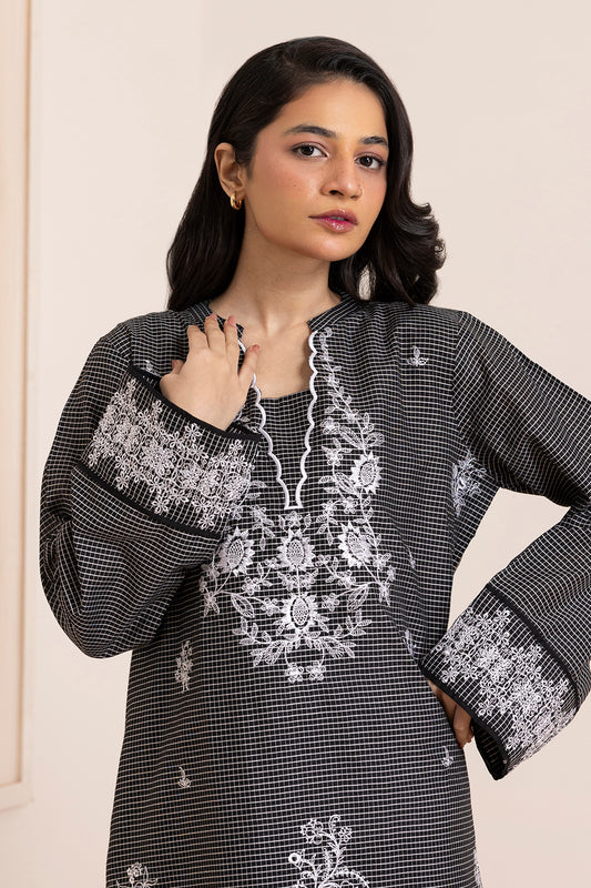 Embroidered Kurta Trouser - 2830