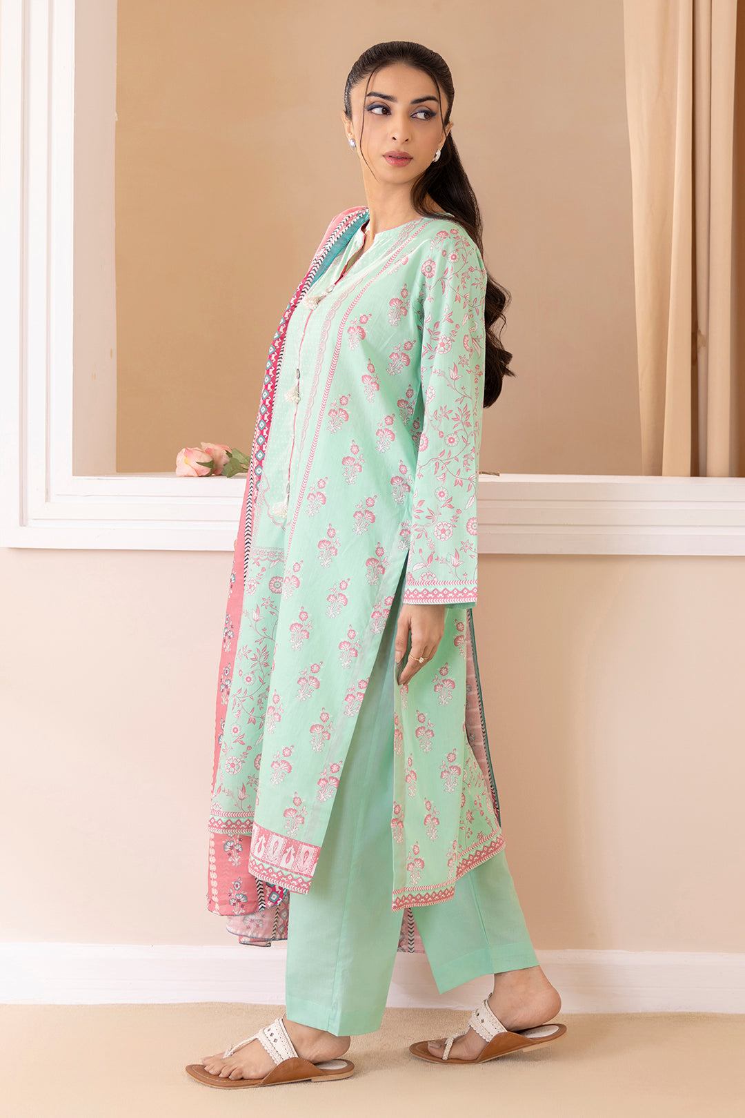 Kurta Dupatta Trouser - 1448