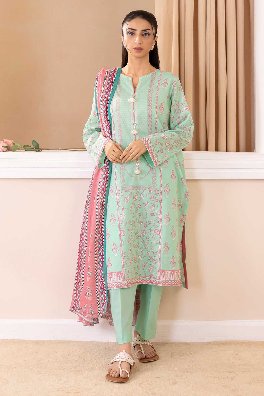 Kurta Dupatta Trouser - 1448
