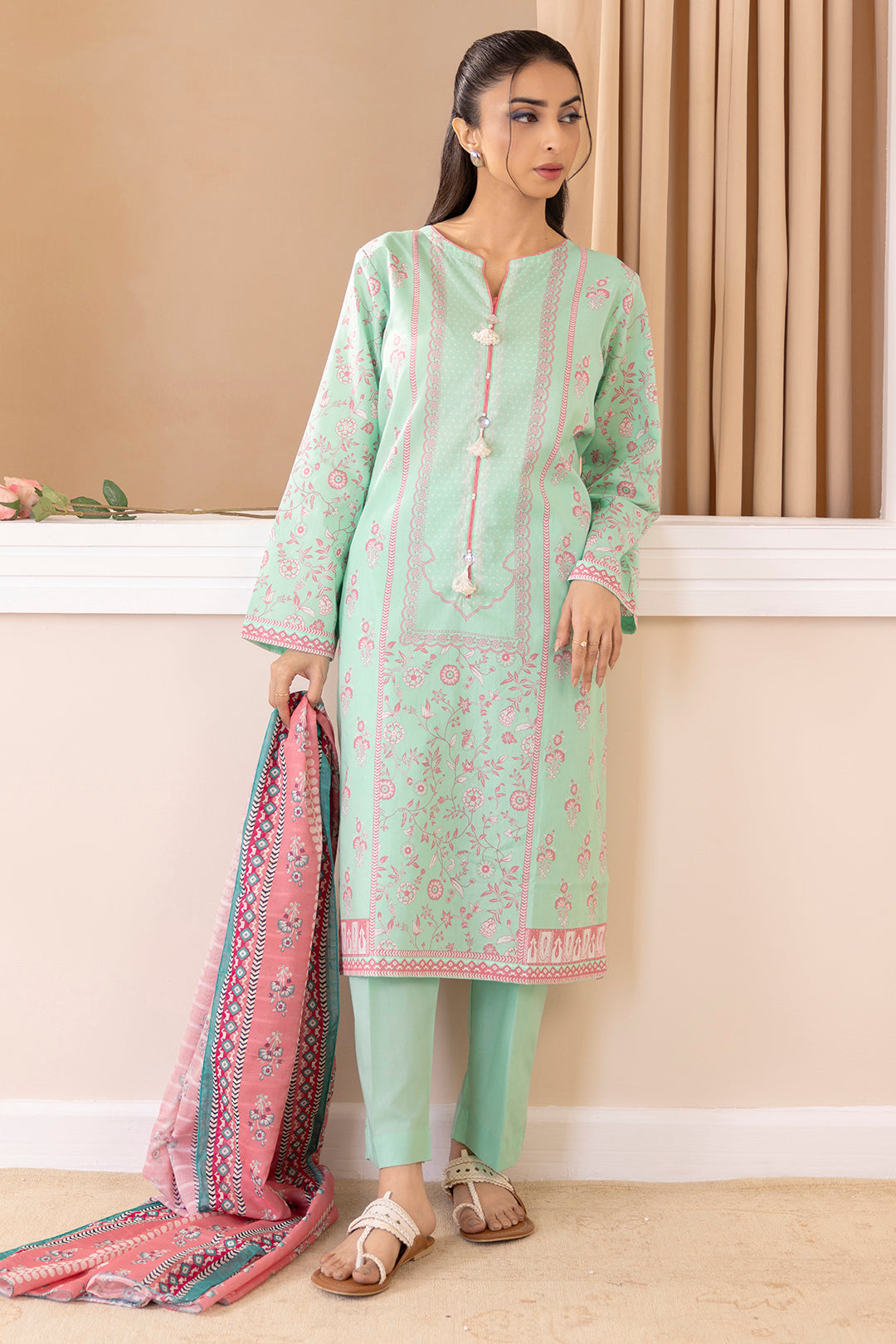 Kurta Dupatta Trouser - 1448