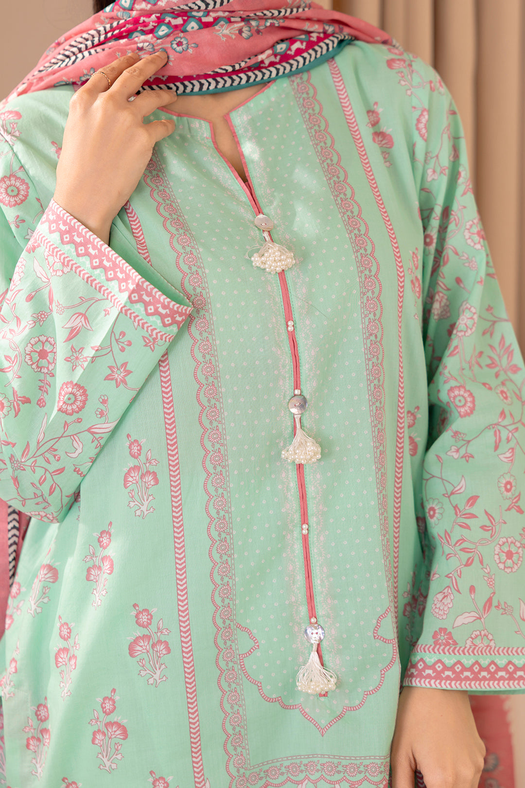 Kurta Dupatta Trouser - 1448