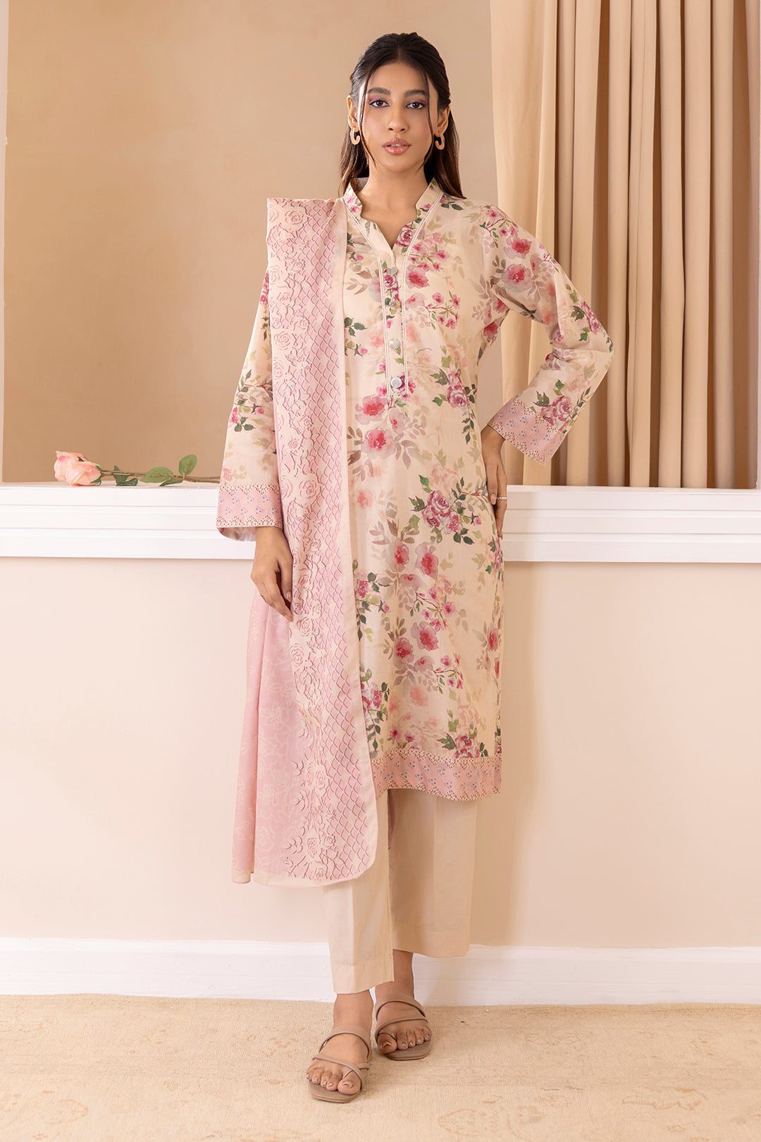 Kurta Dupatta Trouser - 1449