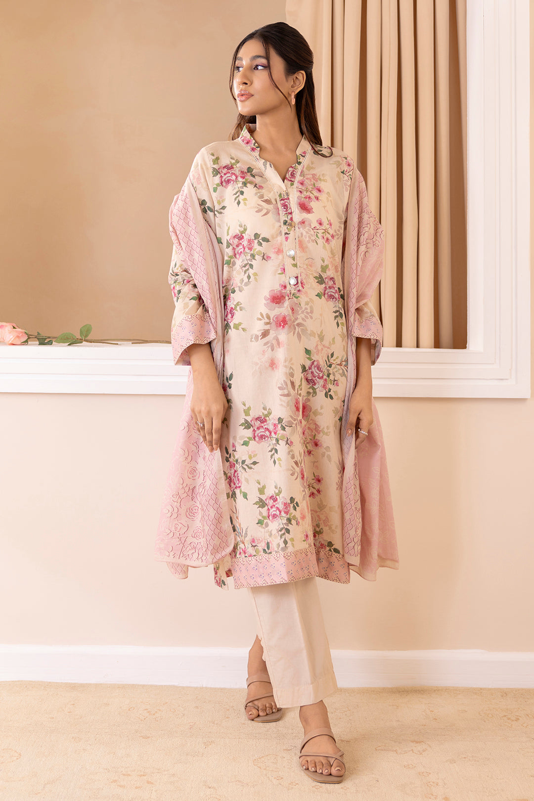 Kurta Dupatta Trouser - 1449
