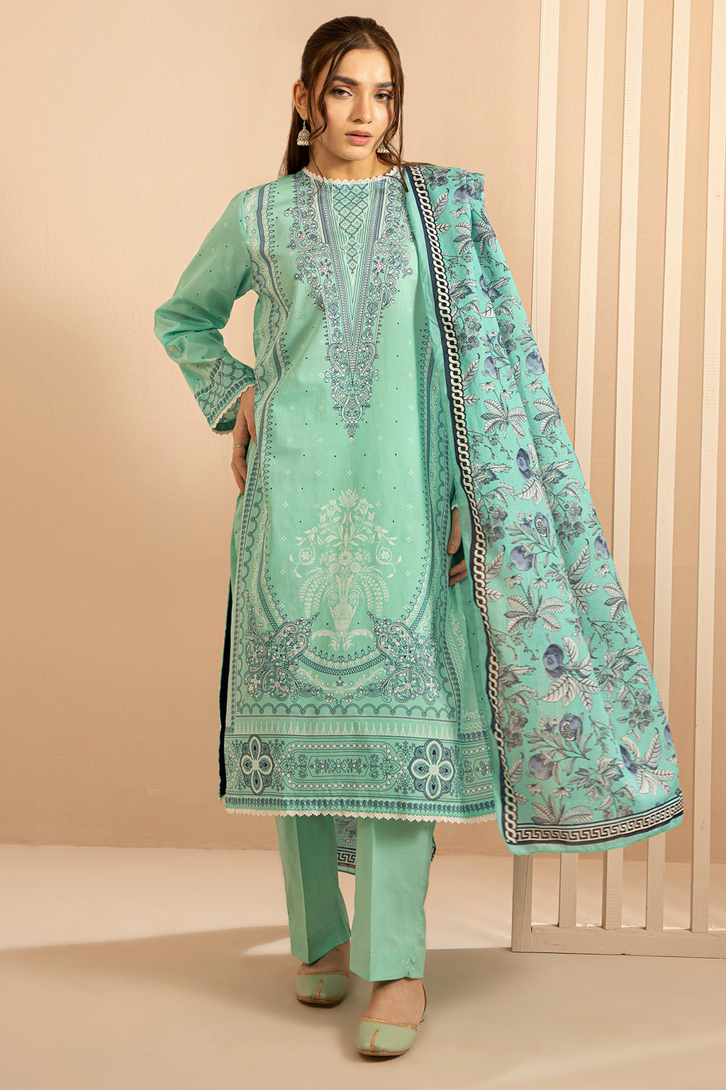 Kurta Dupatta Trouser - 1450