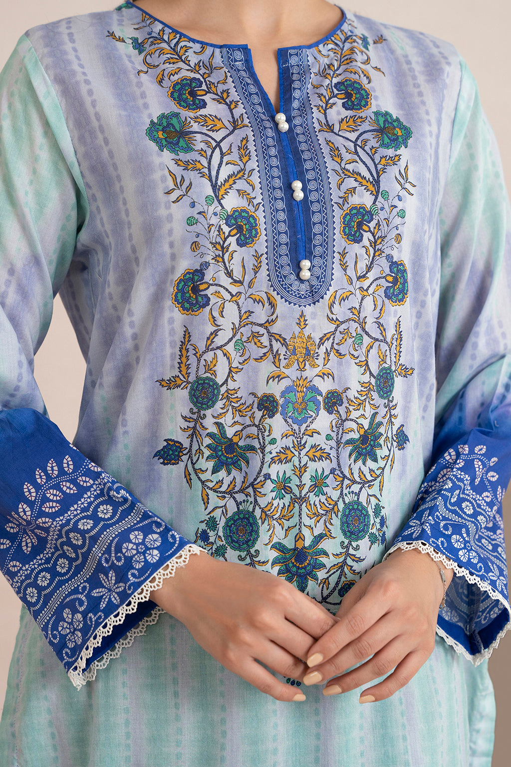 Kurta Dupatta Trouser - 1453