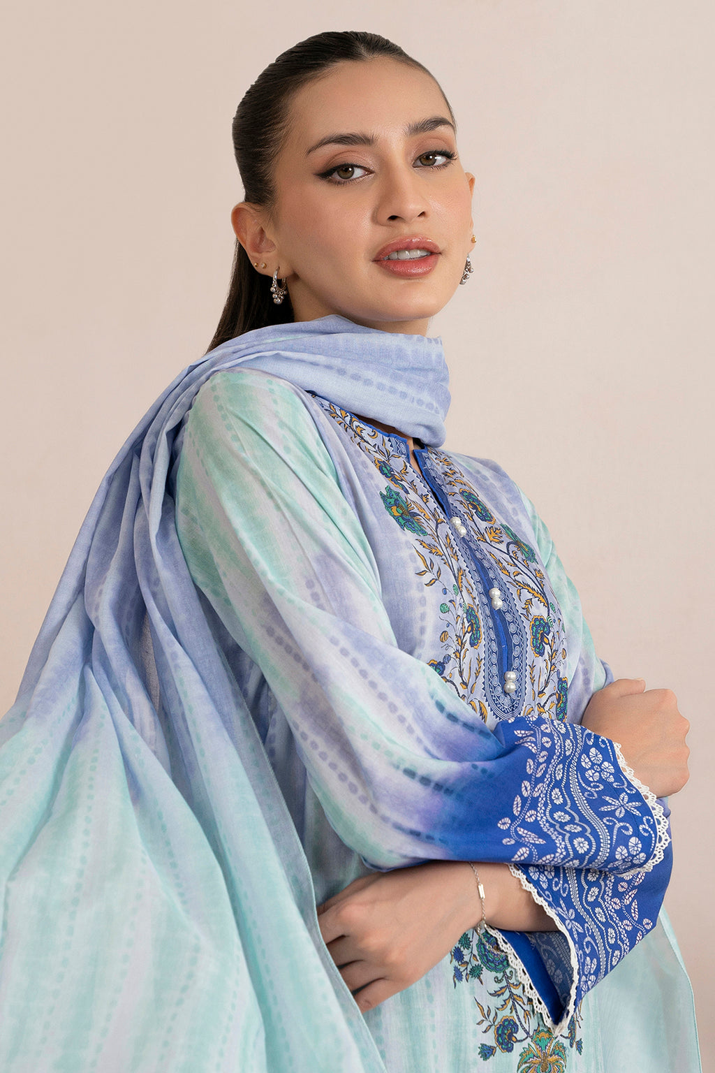 Kurta Dupatta Trouser - 1453