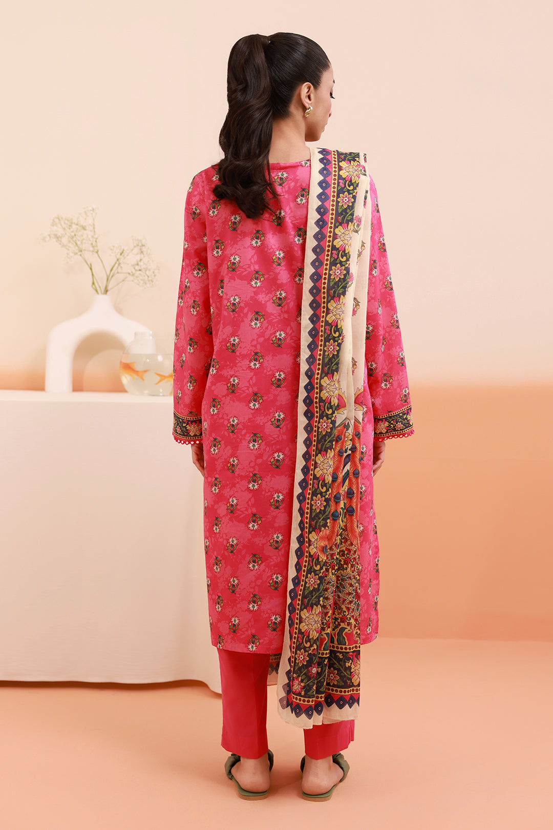 Kurta Dupatta Trouser - 1454