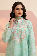 Embroidered Kurta Dupatta Trouser - 1455