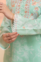 Embroidered Kurta Dupatta Trouser - 1455