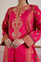 Embroidered Kurta Trouser - 1456