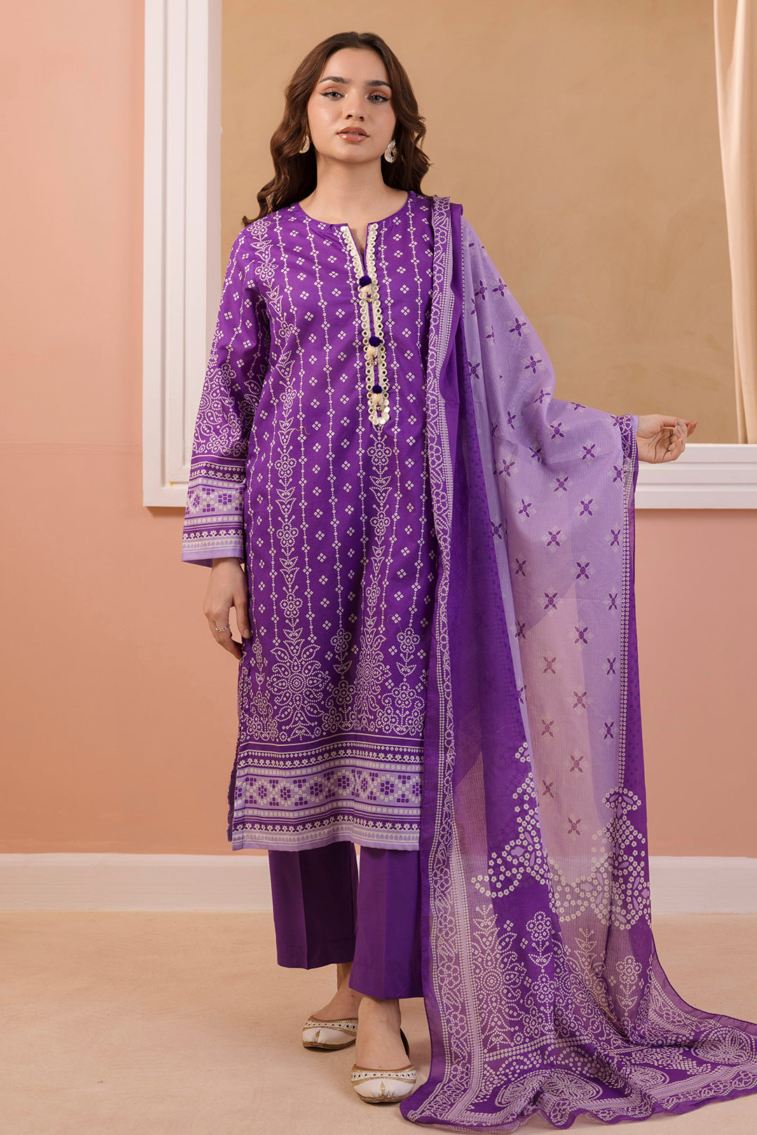 Kurta Dupatta Trouser - 1488