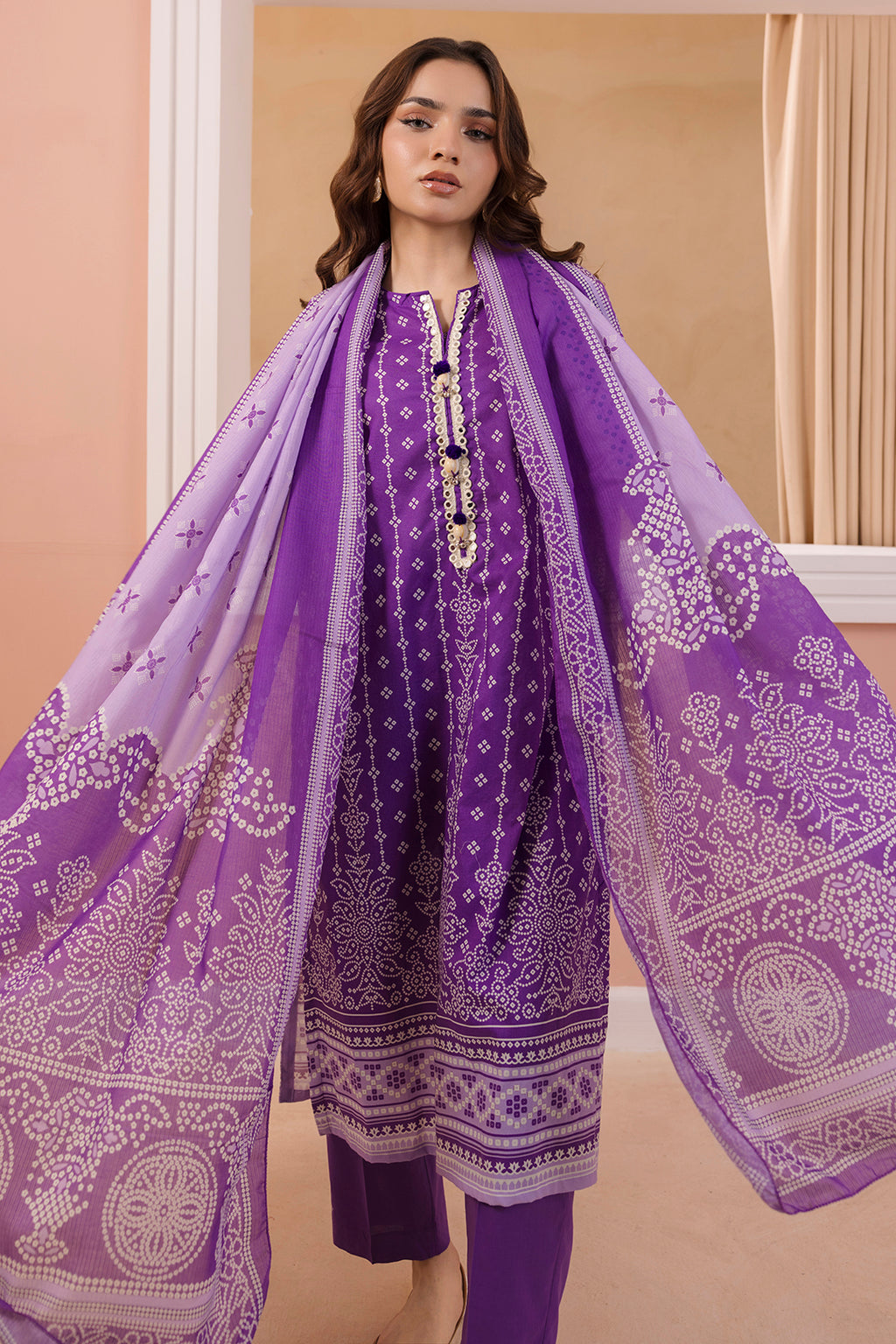 Kurta Dupatta Trouser - 1488