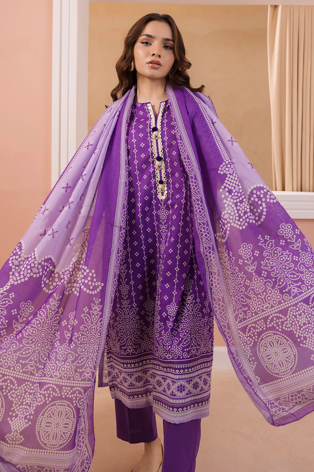 Kurta Dupatta Trouser - 1488