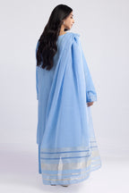 Embroidered Kurta Dupatta Trouser - 1491