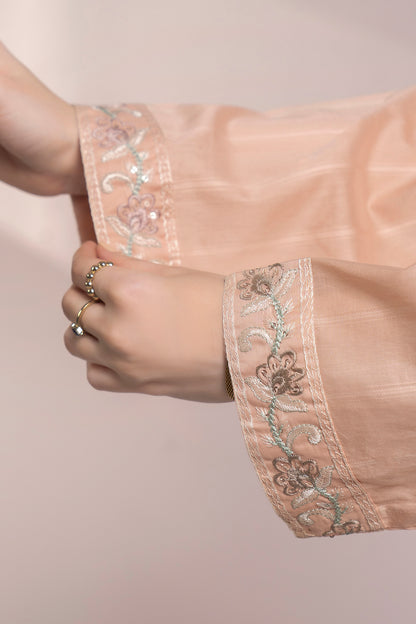 Embroidered Kurta Dupatta Trouser - 1494