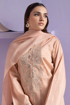 Embroidered Kurta Dupatta Trouser - 1494