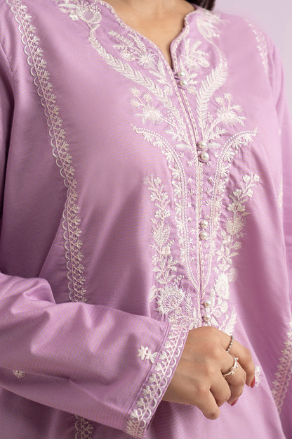 Embroidered Kurta Dupatta Trouser - 1495