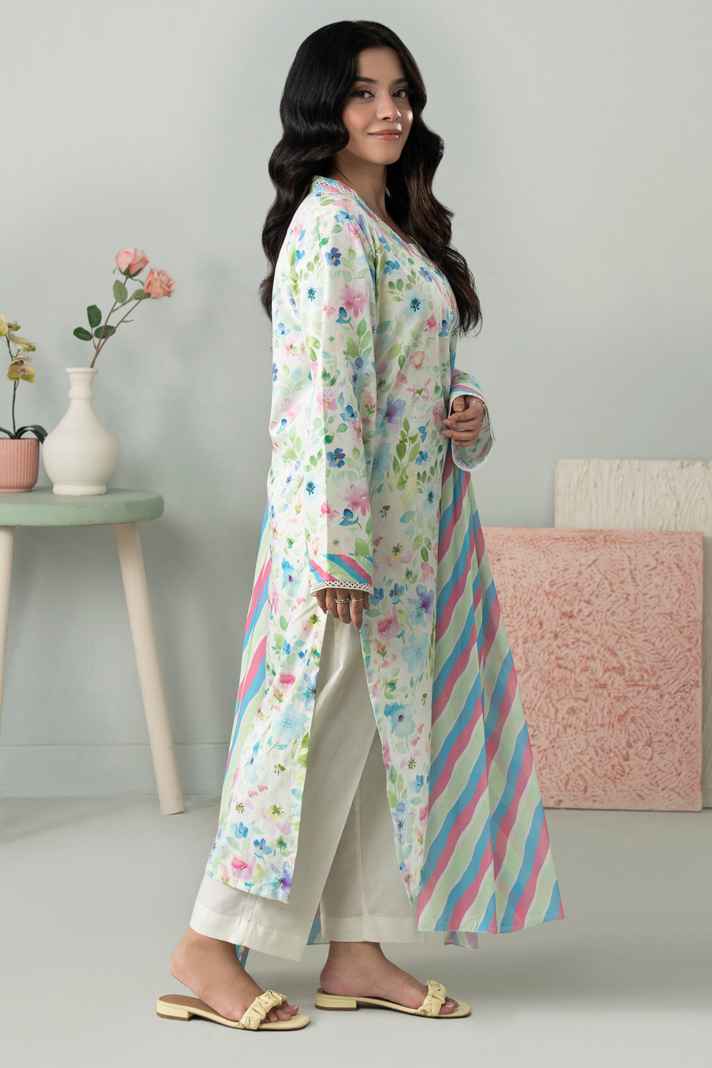 Kurta Dupatta Trouser - 1518