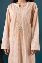 Embroidered Kurta Dupatta Trouser - 1521