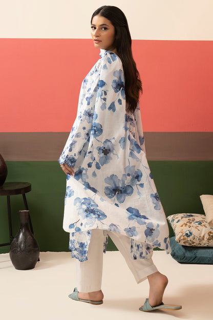 Embroidered Kurta Dupatta Trouser - 1522