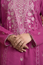 Embroidered Kurta Dupatta Trouser - 1579