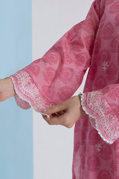 Embroidered Kurta Dupatta Trouser - 1580