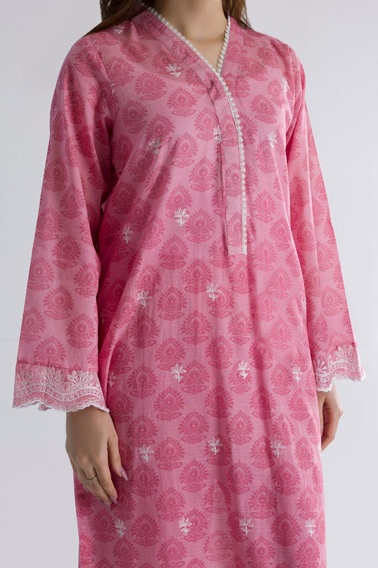 Embroidered Kurta Dupatta Trouser - 1580