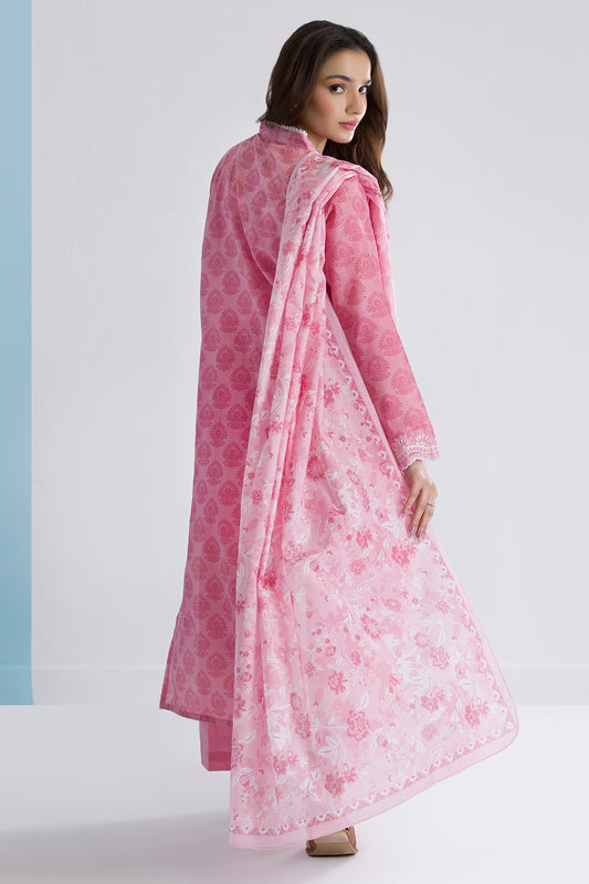 Embroidered Kurta Dupatta Trouser - 1580