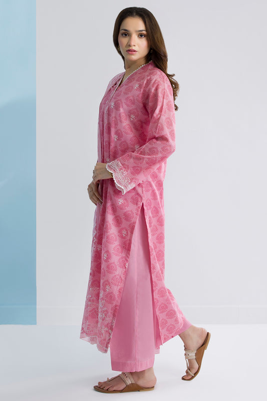 Embroidered Kurta Dupatta Trouser - 1580