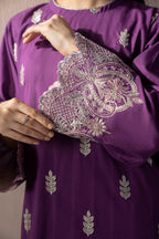 Embroidered Kurta Dupatta Trouser - 1581