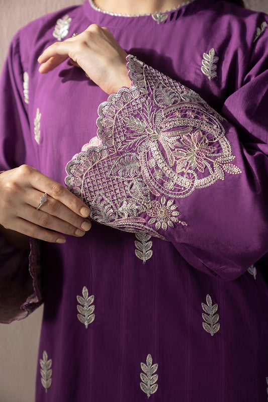 Embroidered Kurta Dupatta Trouser - 1581
