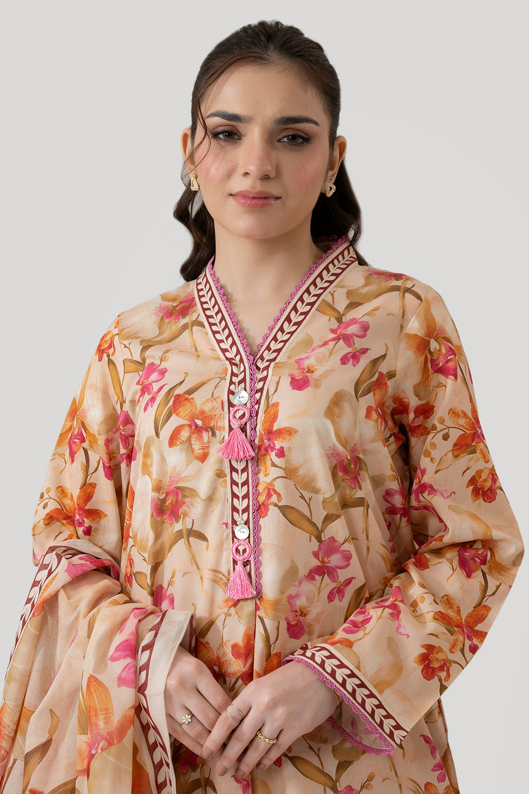 Kurta Dupatta Trouser - 1607
