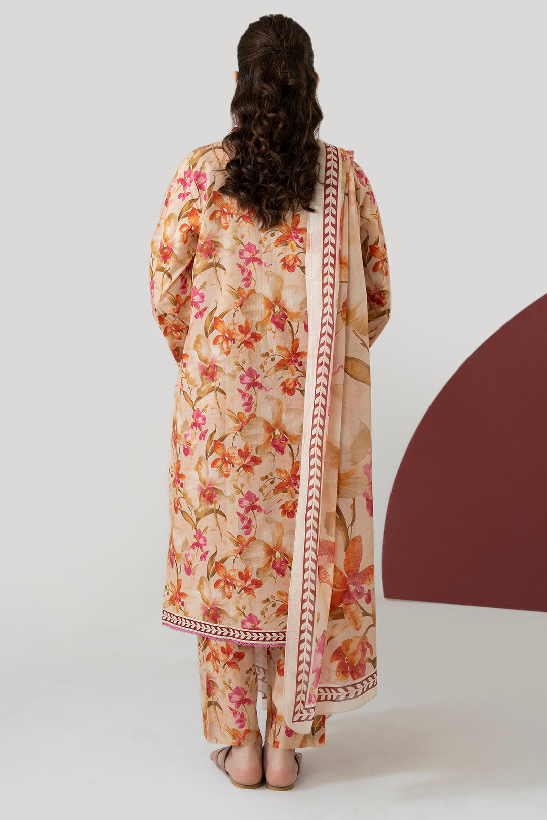 Kurta Dupatta Trouser - 1607