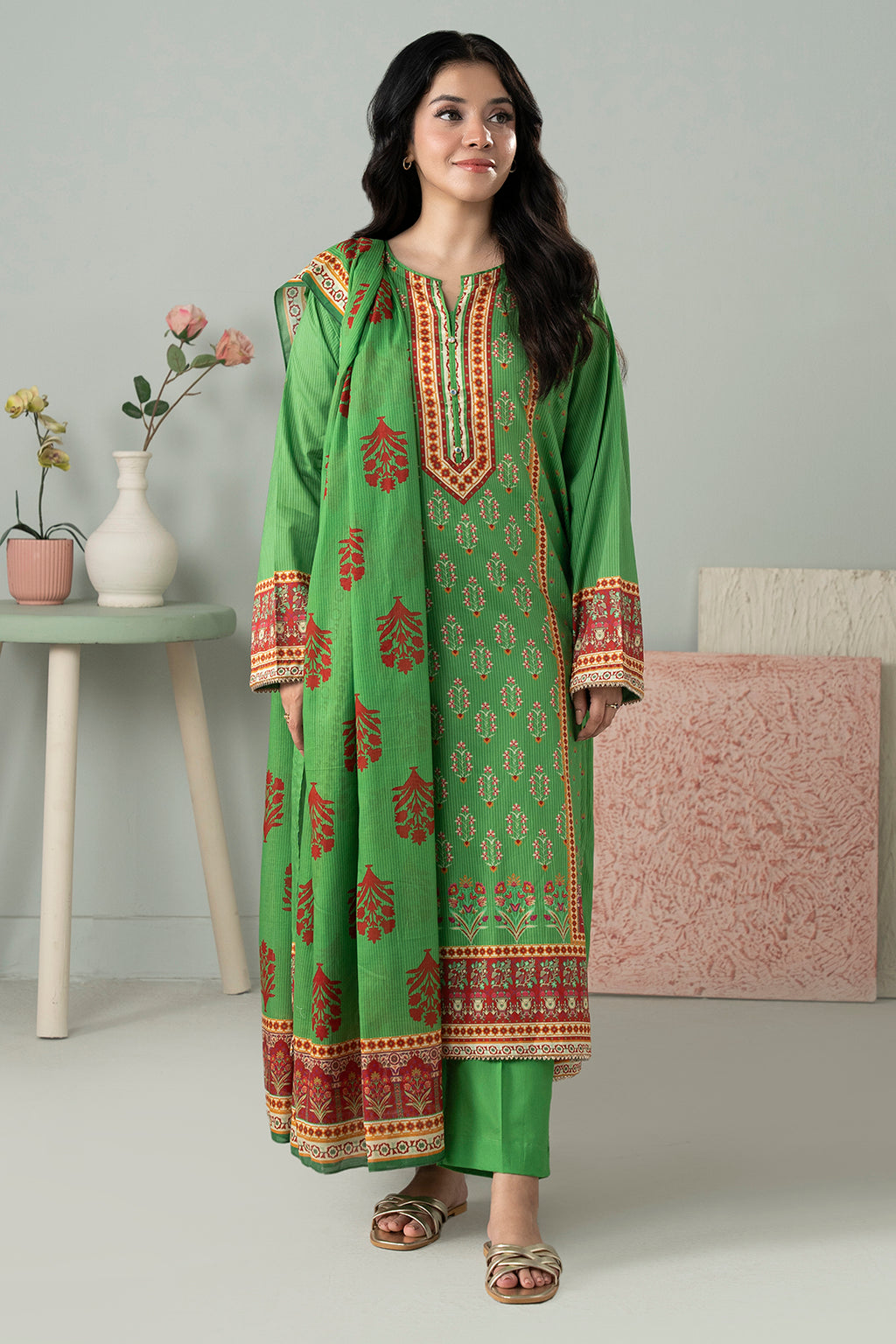 Kurta Dupatta Trouser - 1618